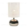 Настольная лампа Uniel UML-B307 E14 SILVER/WHITE UL-00012423 UML-B307 E14 SILVER/WHITE - 1