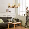 Люстра на штанге ImperiumLoft Stavra Jorgenson Beige/Light Wood 203573-26 203573-26 - 7