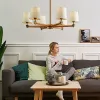 Люстра на штанге ImperiumLoft Stavra Jorgenson White/Dark Wood 203574-26 203574-26 - 6