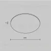 Стекло для пылевлагозащиты Maytoni Dip Glass001-D45 Glass001-D45 - 5