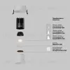 Встраиваемый светильник Maytoni Dip DL116-10W-2.7K-W DL116-10W-2.7K-W - 3