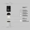 Встраиваемый светильник Maytoni Dip DL122-15W-4K-TRS-W DL122-15W-4K-TRS-W - 2