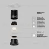 Встраиваемый светильник Maytoni Dip DL121-15W-2.7K-TRS-B DL121-15W-2.7K-TRS-B - 2