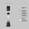 Встраиваемый светильник Maytoni Dip DL120-10W-4K-TRS-B DL120-10W-4K-TRS-B - 3