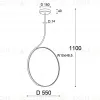 Подвесная люстра Italline IT013-6025 black 3000K IT013-6025 black 3000K - 8