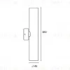 Настенный светильник Italline IT02-026 gold 3000K IT02-026 gold 3000K - 4