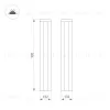 Ландшафтный светильник Arlight LGD-FLINT-BOLL-H900-18W Warm3000 (BK, 45 deg, 230V) 050733 050733 - 2