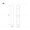 Ландшафтный светильник Arlight LGD-SEKVOYA-BOLL-SOCKET-H900-11W Warm3000 (BK, 120 deg, 230V) 050734 050734 - 2