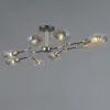 Люстра на штанге Illumico IL0272-8CSQ-25 BK AB TRENTO IL0272-8CSQ-25 BK AB TRENTO - 1