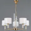 Подвесная люстра Illumico IL0755-5PSQ-25 BRASS GENOA IL0755-5PSQ-25 BRASS GENOA - 1