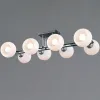 Потолочная люстра Illumico IL0791-8CSQ-25 BK CR TRENTO IL0791-8CSQ-25 BK CR TRENTO - 1