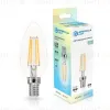 Филаментная светодиодная лампа Ambrella Light Bulbing E14 15W 4000K свеча 351514 351514 - 3