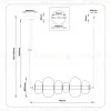 Подвесная люстра Ambrella Light High Light Modern LH11071 LH11071 - 6