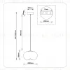 Подвесной светильник Ambrella Light High Light Modern LH11082 LH11082 - 7