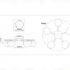 Потолочная люстра Ambrella Light High Light Modern LH12009 LH12009 - 7