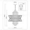 Подвесная люстра Ambrella Light High Light Crystal LH41017 LH41017 - 7
