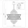 Подвесная люстра Ambrella Light High Light Crystal LH41026 LH41026 - 7