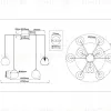 Каскадная люстра Ambrella Light High Light Modern LH51001 LH51001 - 7