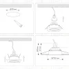 Встраиваемый светильник Ambrella Light Techno spot Technic base TN102827 TN102827 - 6