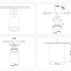 Накладной светильник Ambrella Light Techno spot GX Standard tech TN5304 TN5304 - 3