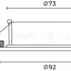 Встраиваемый светильник Hesby Lighting Eclipse HSBL_0110 HSBL_0110 - 4