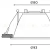 Встраиваемый светильник Hesby Lighting Odda HSBL_0114 HSBL_0114 - 4