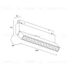 Трековый магнитный светильник Hesby Lighting ElDeko HSBL_0085 HSBL_0085 - 4