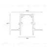 Шинопровод магнитный встраиваемый Hesby Lighting ElDeko HSBL_0061 HSBL_0061 - 5