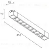 Трековый однофазный светильник Hesby Lighting Skylite HSBL_0143 HSBL_0143 - 3