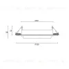 Встраиваемый светильник Hesby Lighting Aurora HSBL_0132 HSBL_0132 - 3