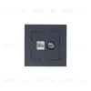 Розетка двойная комп+ТВ, RJ45+TV, кат.5E Systeme Electric AtlasDesign Грифель ATN000789 ATN000789 - 5