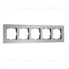 Рамка на 5 постов Werkel AluMax W0053506 4690389214318 a069965 4690389214318 - 1