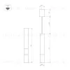 Подвесной светильник Arlight SP-ARTEMIS-HANG-P-R60-15W Warm3300-MIX (BK, 8-80 deg, 230V, TRIAC) 056114 056114 - 2