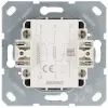 Выключатель двухклавишный проходной Jasmart 10A 250V с накладкой G3022T G3022T - 2