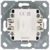 Выключатель одноклавишный проходной Jasmart 10A 250V с накладкой G3012T G3012T - 2