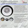 Встраиваемый светильник Reluce 51611-9.0-001MN MR16 BK+GD 51611-9.0-001MN MR16 BK+GD - 2