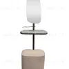 Зеркало с полкой и пуфом Garda Decor 58DB-23177 58DB-23177 - 1