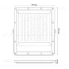 Прожектор Uniel ULF-F51D-300W/6500K IP65 200-240V GREY UL-00012762 ULF-F51D-300W/6500K IP65 200-240V GREY - 3