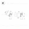 Прожектор Arlight ALT-RAY-ZOOM-R52-8W Warm3000 (DG, 10-40 deg, 230V) 028076(1) 028076(1) - 8