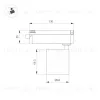 Трековый однофазный светильник Arlight LGD-DYKE-2TR-R60-8W Warm3000 (WH, 38 deg, 230V) 052256 052256 - 2