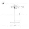 Подвесной светильник Arlight SP-KOTARO-R450-12W Warm3000 (BK-CF, 36 deg, 230V, TRIAC) 057233 057233 - 3