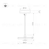 Подвесной светильник Arlight SP-KOTARO-R450-12W Warm3000 (BK-CF, 36 deg, 230V, TRIAC) 057233 057233 - 4
