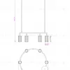 Подвесная люстра Moderli Cora V11603-6P V11603-6P - 8