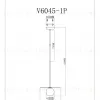 Подвесной светильник Moderli Scrumbel V11570-1P V11570-1P - 4