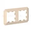 Рамка 2-ая, универсальная Systeme Electric AtlasDesign Antique Песочный ATN101202 ATN101202 - 2
