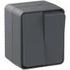 Выключатель 2-клавишный Systeme Electric AtlasDesign Profi54 Наруж Антрацит ATN544051 ATN544051 - 2