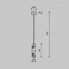 Крепление потолочное двойное Maytoni Flarity TRA158C-D1-PT TRA158C-D1-PT - 5