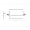 Встраиваемый светильник Hesby Lighting Nimbus HSBL_0128 HSBL_0128 - 3