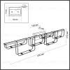 Настенный светильник Odeon Light Hightech Zaha 7059/12WL 7059/12WL - 2