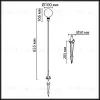 Ландшафтный светильник Odeon Light Nature Dande 7121/2GL 7121/2GL - 2